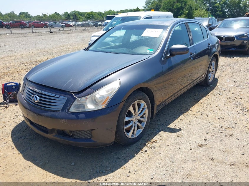 2008 Infiniti G35X VIN: JNKBV61F08M262989 Lot: 45362185
