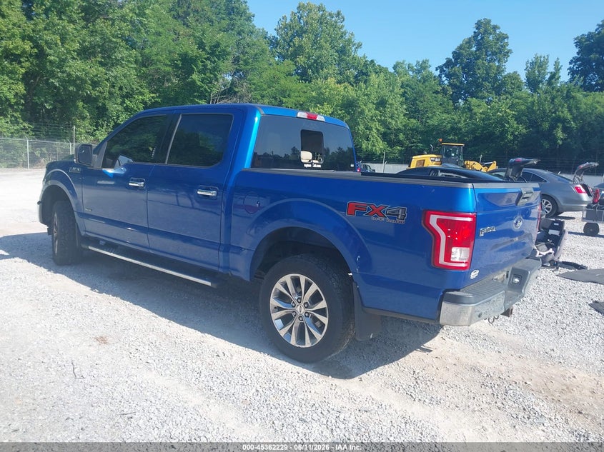 Vin: 1ftew1eg5hkc10366, lot: 45860190, ford f-150 xlt 20173