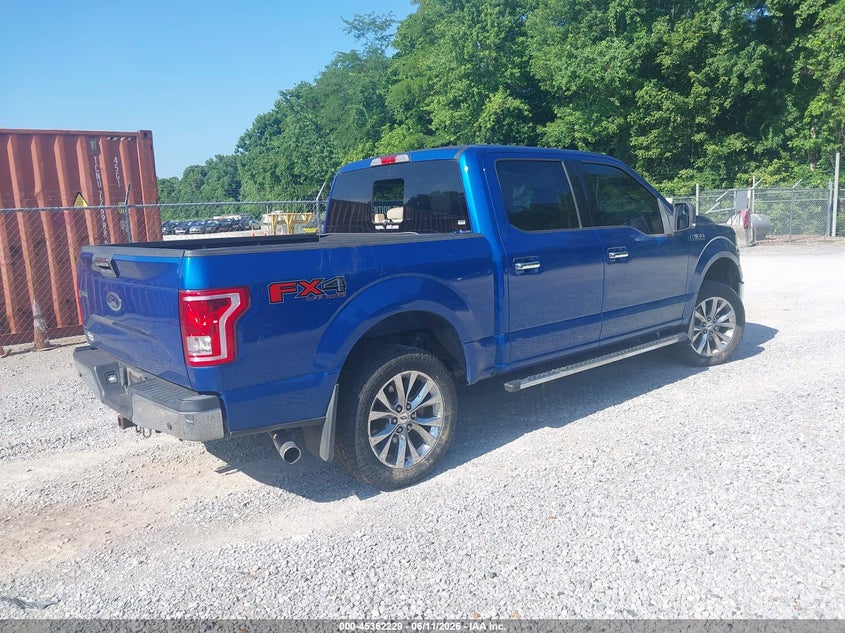 Vin: 1ftew1eg5hkc10366, lot: 45860190, ford f-150 xlt 20174