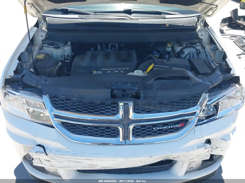 2013 DODGE JOURNEY SPORT UTILITY VEHICLE 2.4L I-4 DOHC, VVT, 173HP