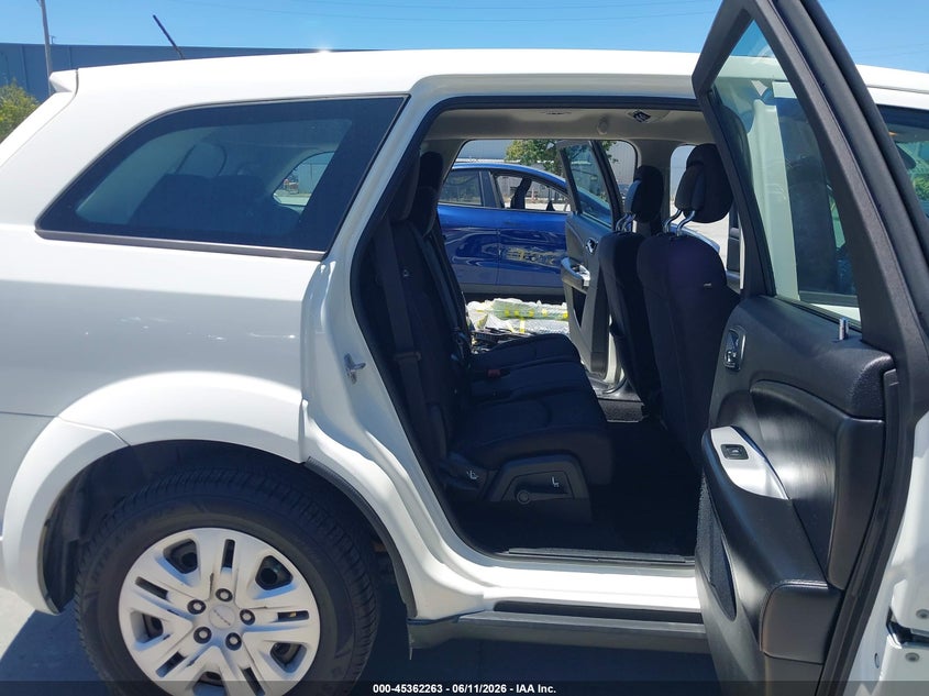 2013 DODGE JOURNEY SPORT UTILITY VEHICLE 2.4L I-4 DOHC, VVT, 173HP