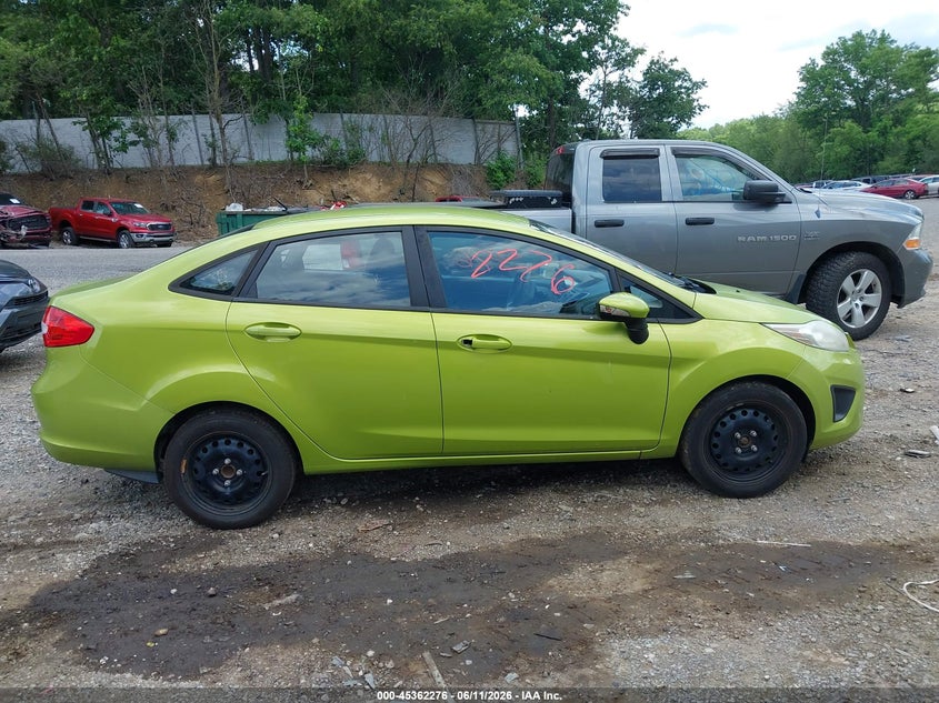 2013 Ford Fiesta Se VIN: 3FADP4BJ6DM116595 Lot: 45362276