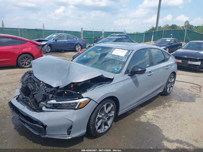 HONDA CIVIC HYBRID 2026 VIN 19XFL4H99TE009934