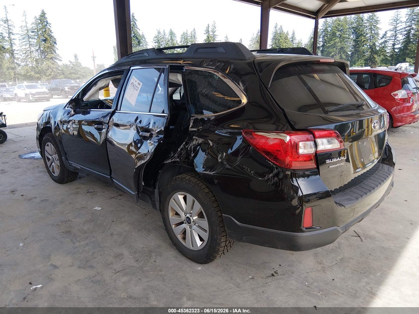 Vin: 4s4bsaac7h3242176, lot: 45860284, subaru outback 2.5i 20173