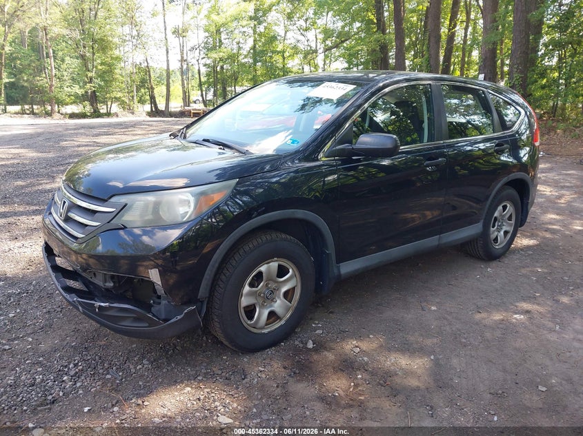 2014 Honda Cr-V Lx 2HKRM3H33EH545700 photo 1