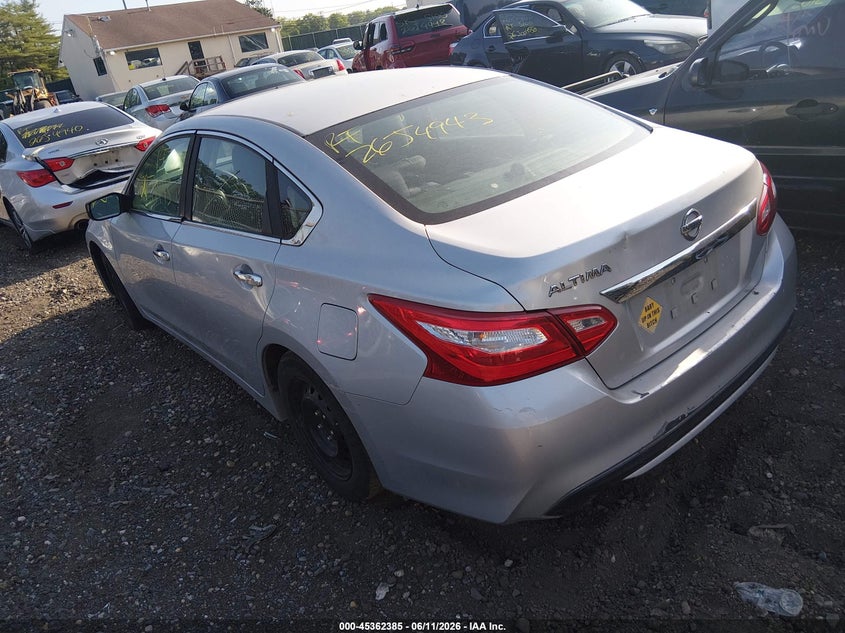 Vin: 1n4al3ap0gc217913, lot: 45860346, nissan altima 2.5/2.5 s/2.5 sl/2.5 sr/2.5 sv 20163