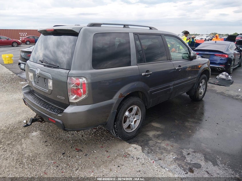 2007 HONDA PILOT auction photo 4