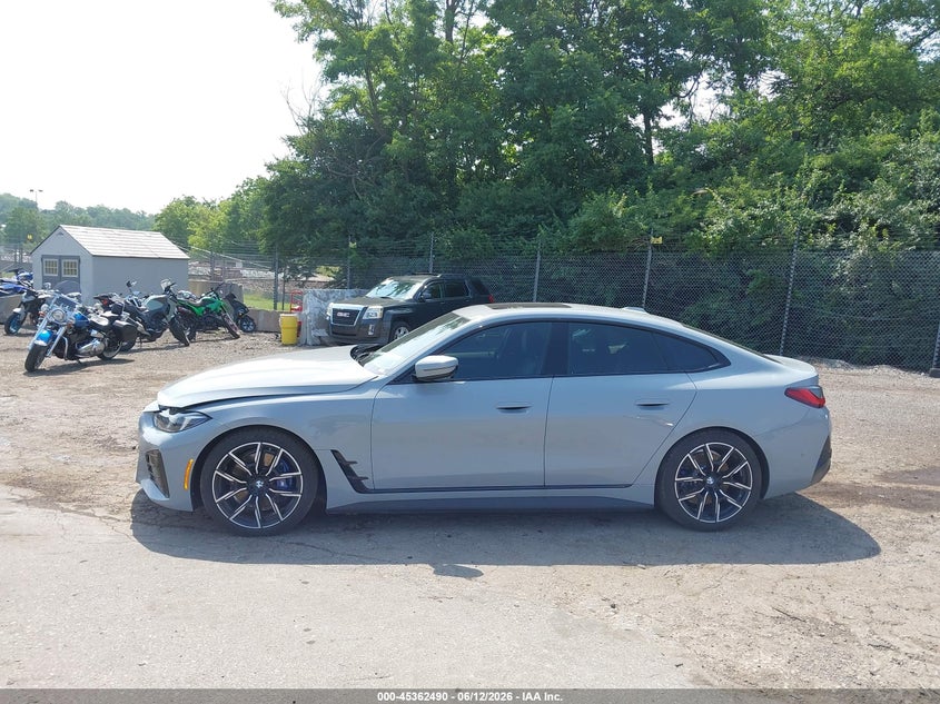 2026 BMW I4 Gran Coupe xDrive40 VIN: WBY43HD07TFW37968 Lot: 45362490