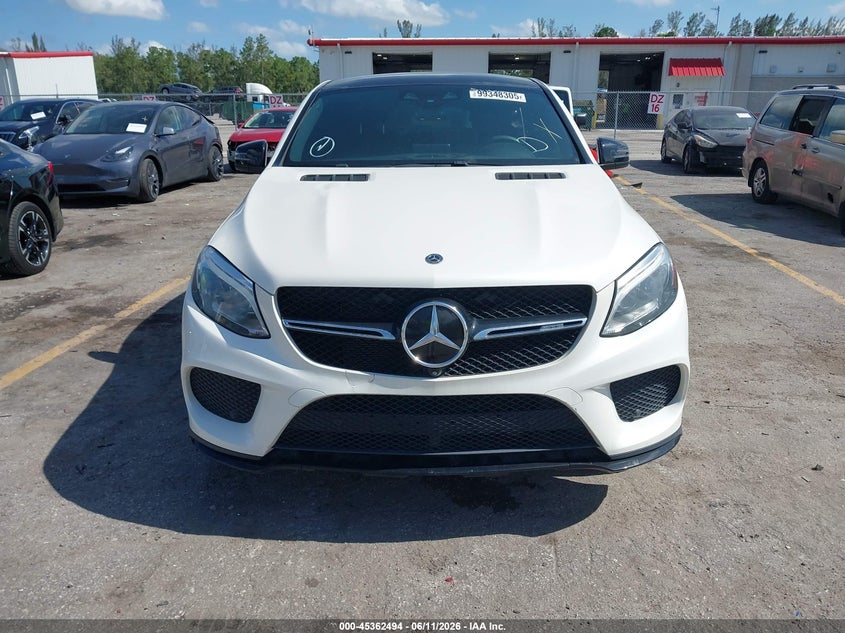 2019 Mercedes-Benz Amg Gle 43 Coupe 4Matic VIN: 4JGED6EB5KA152386 Lot: 45362494