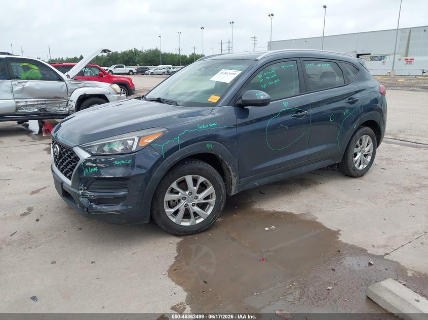 2021 HYUNDAI TUCSON auction photo 2