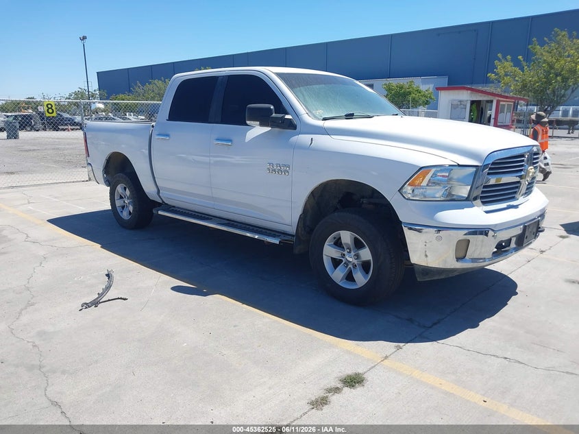 Vin: 1c6rr7lmxjs354870, lot: 45860486, ram 1500 big horn  4x4 5'7 box 2018 img_1