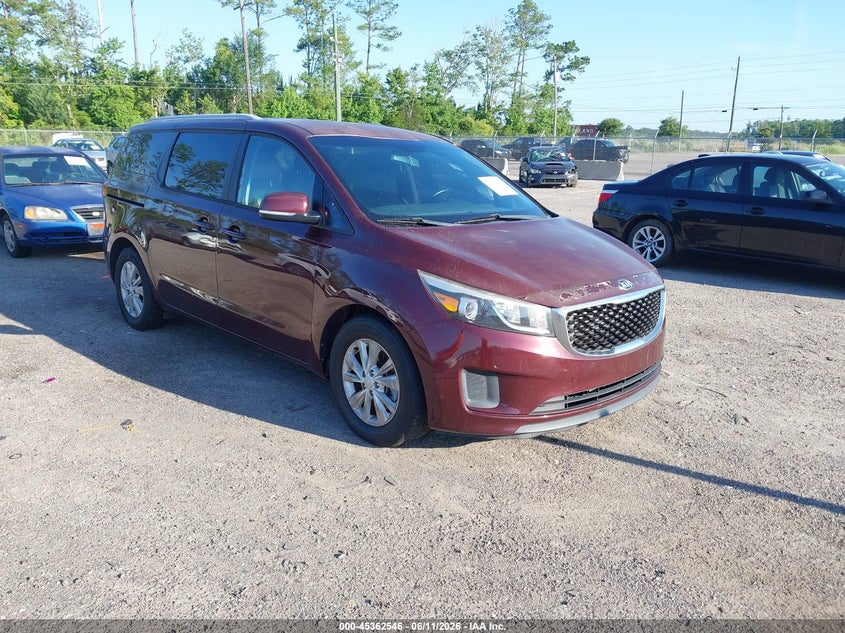 2017 KIA SEDONA LX
