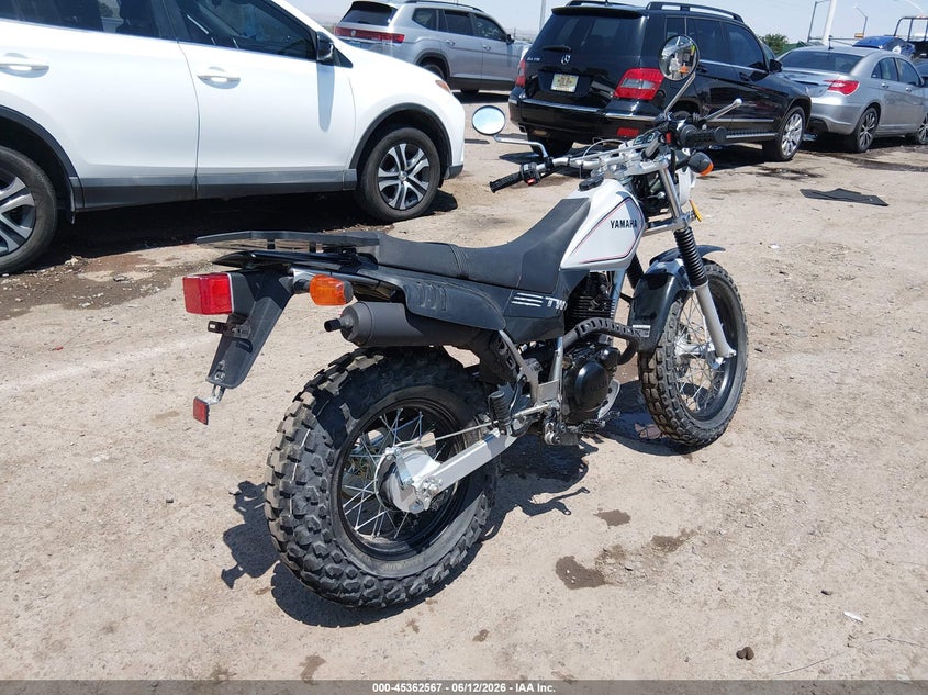 2026 YAMAHA TW200 auction photo 4