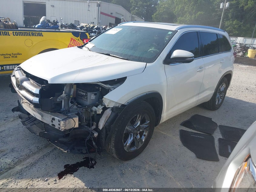 2017 Toyota Highlander Limited Platinum 5TDYZRFH1HS219021 photo 1