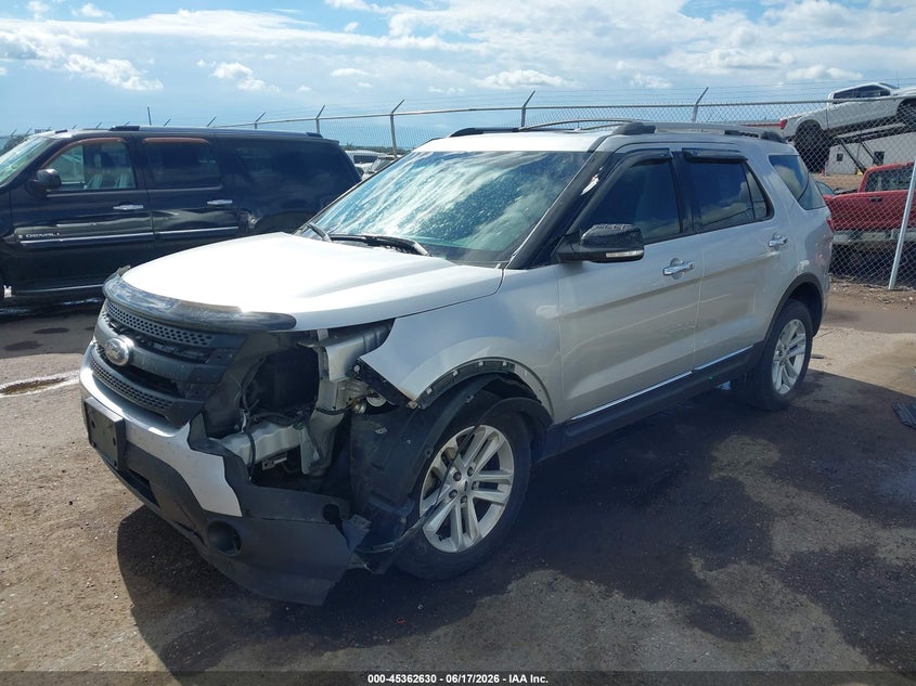 Vin: 1fm5k8d86fgb17348, lot: 45860591, ford explorer xlt 20152