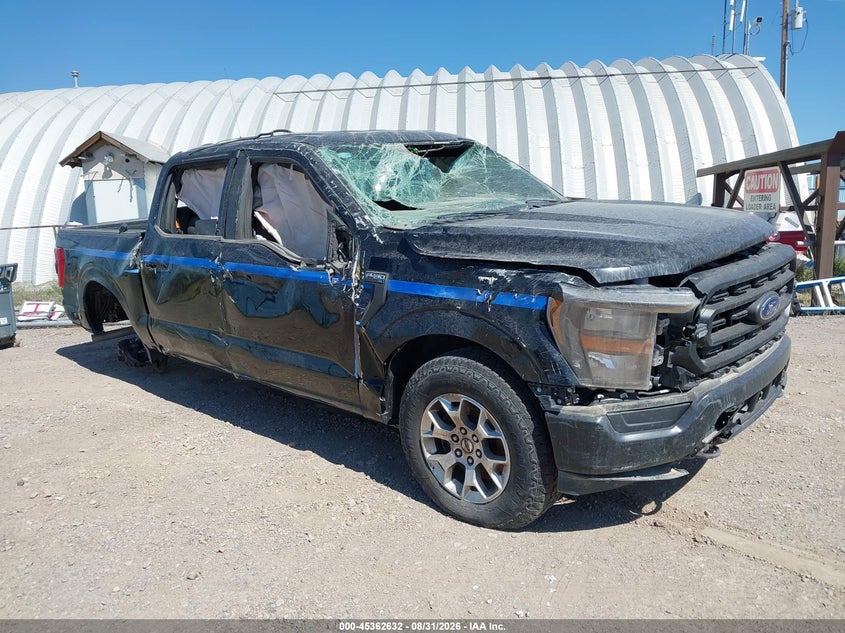 Vin: 1ftfw1p8xpkf12616, lot: 45860593, ford f-150 police responder xl 2023 img_1