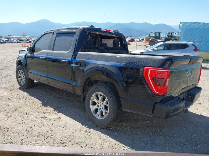 Vin: 1ftfw1p8xpkf12616, lot: 45860593, ford f-150 police responder xl 20233