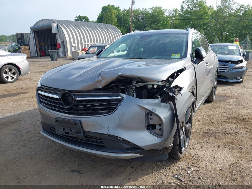 2021 Buick Envision Awd Essence VIN: LRBFZPR49MD086050 Lot: 45362640