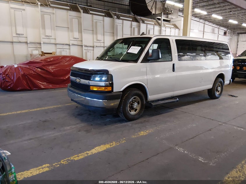 Vin: 1gazgpfg3k1239273, lot: 45860651, chevrolet express 3500 lt 20192
