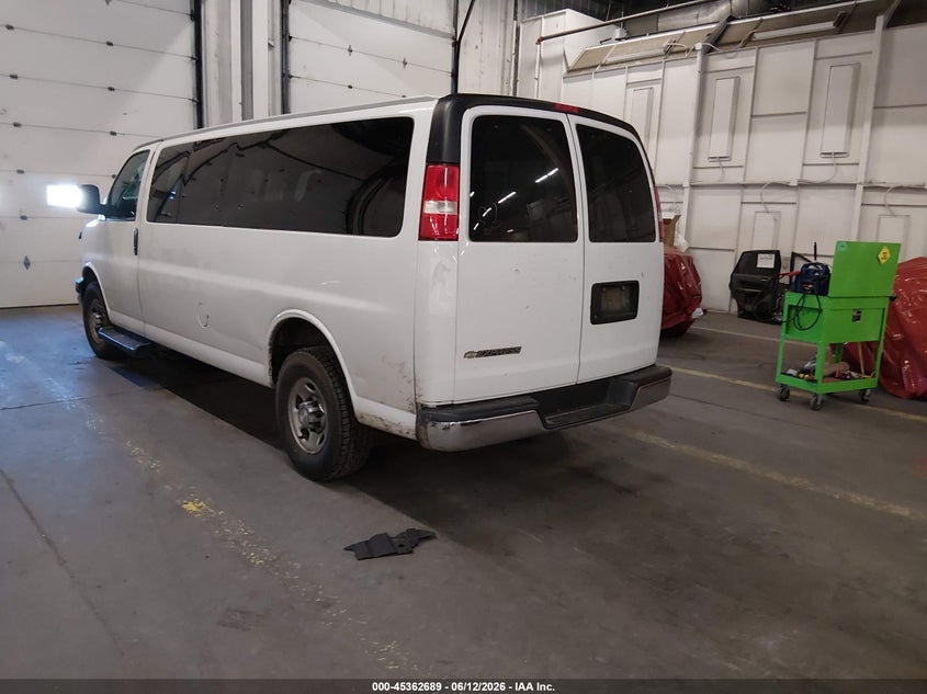 Vin: 1gazgpfg3k1239273, lot: 45860651, chevrolet express 3500 lt 20193