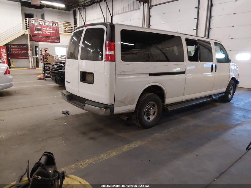 Vin: 1gazgpfg3k1239273, lot: 45860651, chevrolet express 3500 lt 20194