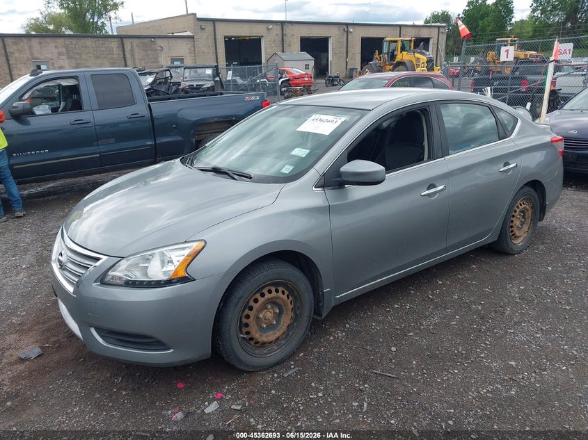 2014 Nissan Sentra Sv 3N1AB7AP5EL634551 photo 1