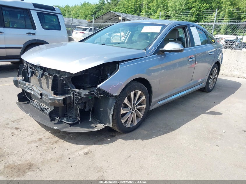 2017 HYUNDAI SONATA auction photo 2