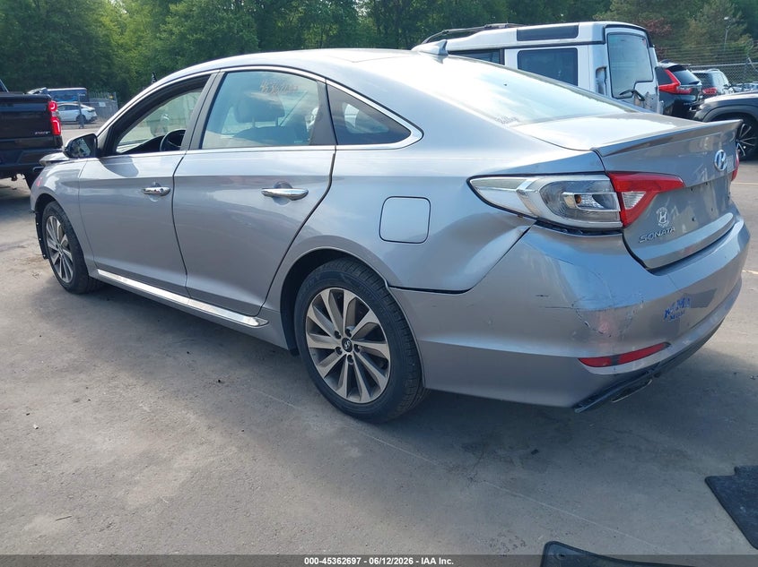 2017 HYUNDAI SONATA auction photo 3