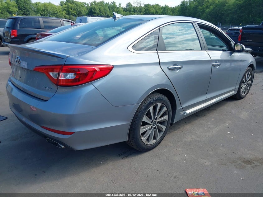 2017 HYUNDAI SONATA auction photo 4