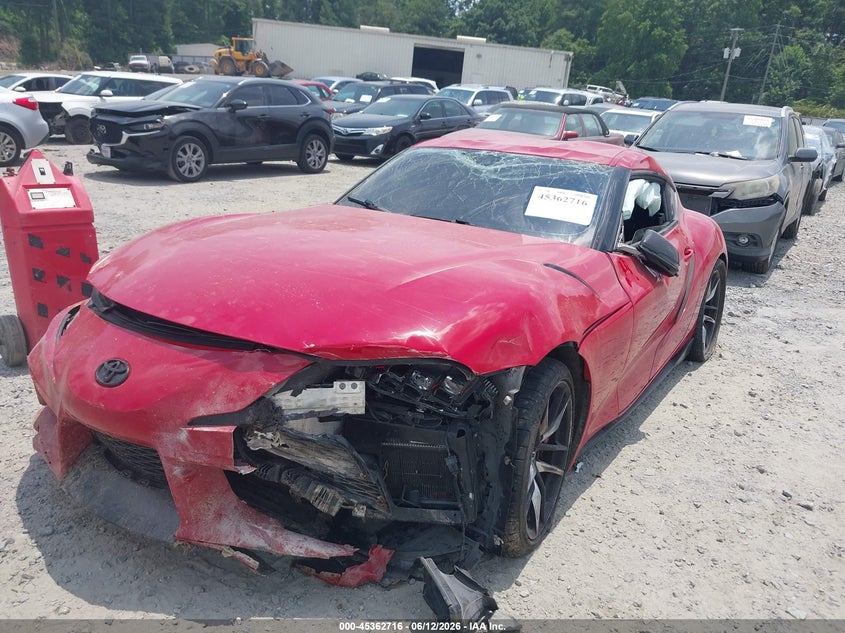Vin: wz1db0c04mw040884, lot: 45860677, toyota gr supra 3.0 premium 20212