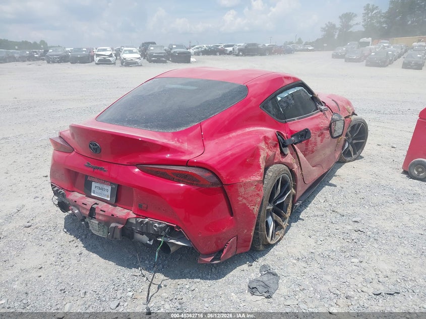 Vin: wz1db0c04mw040884, lot: 45860677, toyota gr supra 3.0 premium 20214