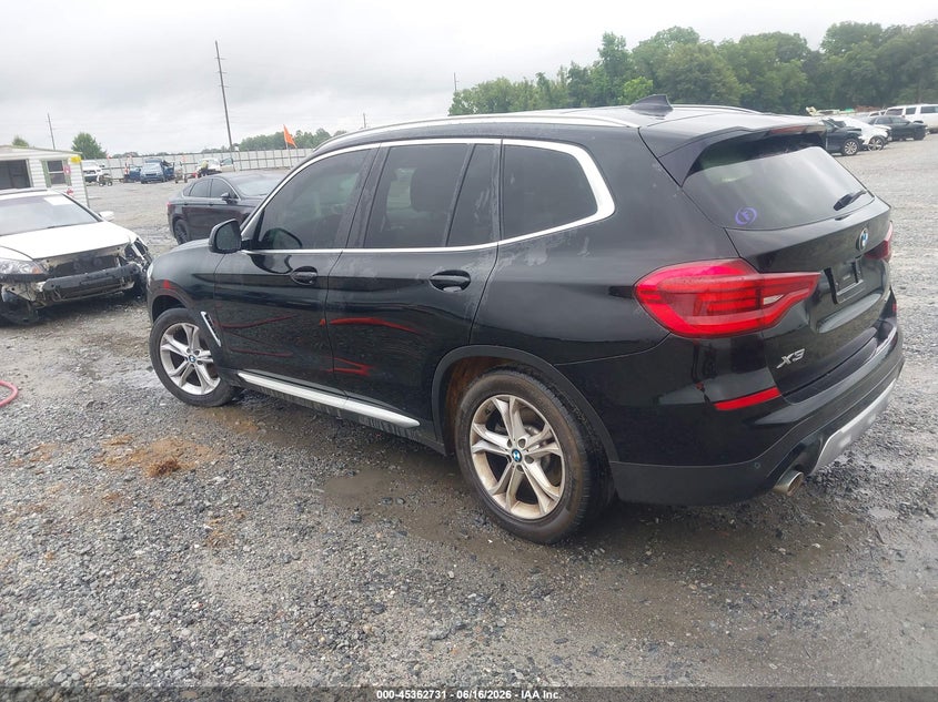 Vin: 5uxty3c03llu71726, lot: 45860692, bmw x3 sdrive30i 20203