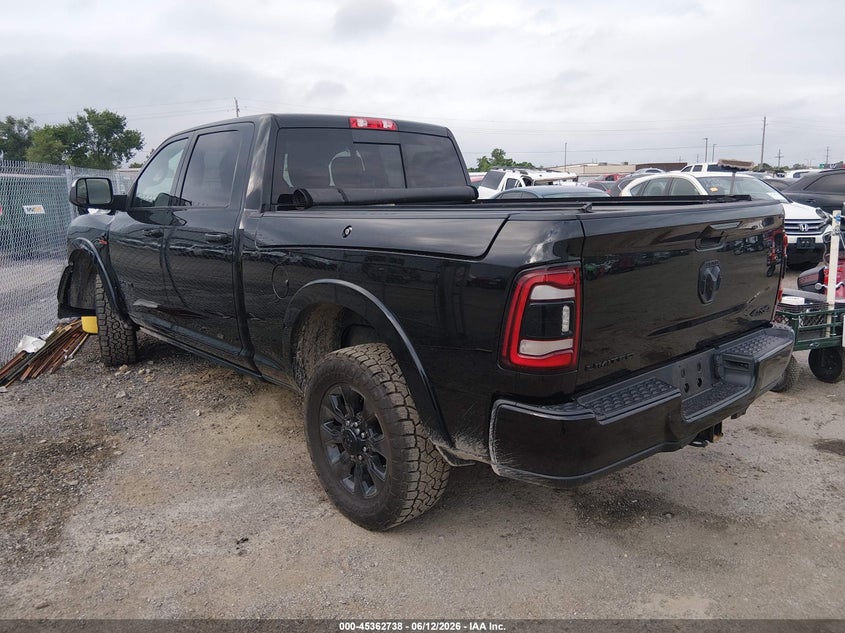 Vin: 3c6ur5sl8lg282827, lot: 45860699, ram 2500 limited  4x4 6'4 box 20203
