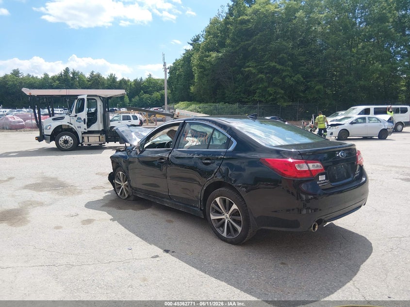Vin: 4s3bnan60h3014312, lot: 45860732, subaru legacy 2.5i limited 20173