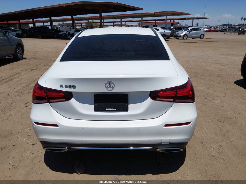 2019 Mercedes-Benz A 220 VIN: WDD3G4EB9KW016715 Lot: 45362772