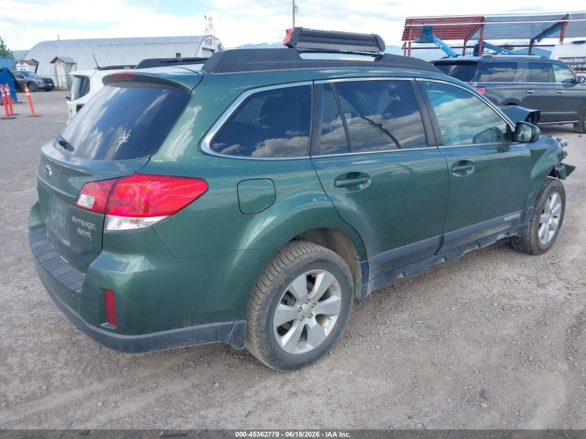 Vin: 4s4brdgc0a2375376, lot: 45860740, subaru outback 3.6r premium 20104
