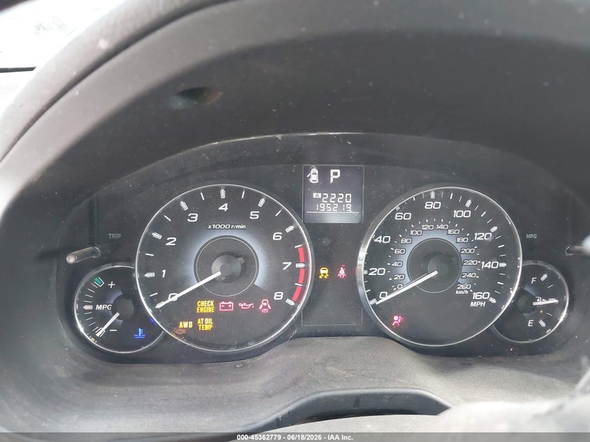 2010 Subaru Outback 3.6R Premium VIN: 4S4BRDGC0A2375376 Lot: 45362779
