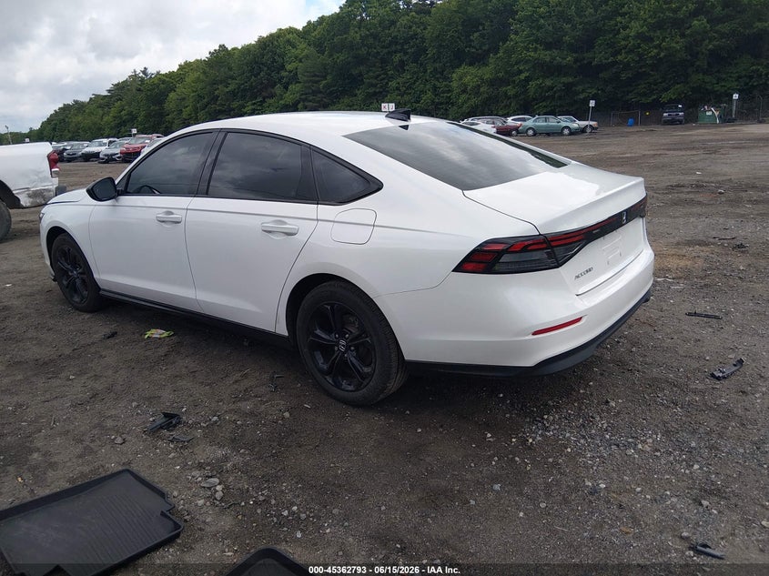 2025 HONDA ACCORD auction photo 3