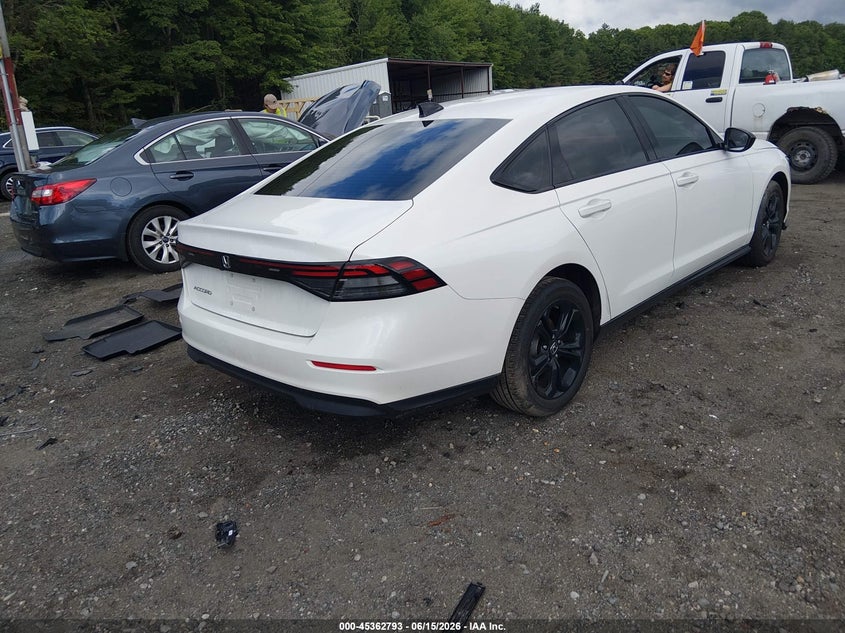 2025 HONDA ACCORD auction photo 4