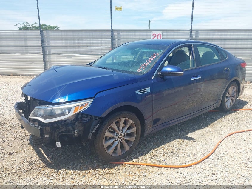 Vin: 5xxgt4l34gg075277, lot: 45860786, kia optima lx 20162