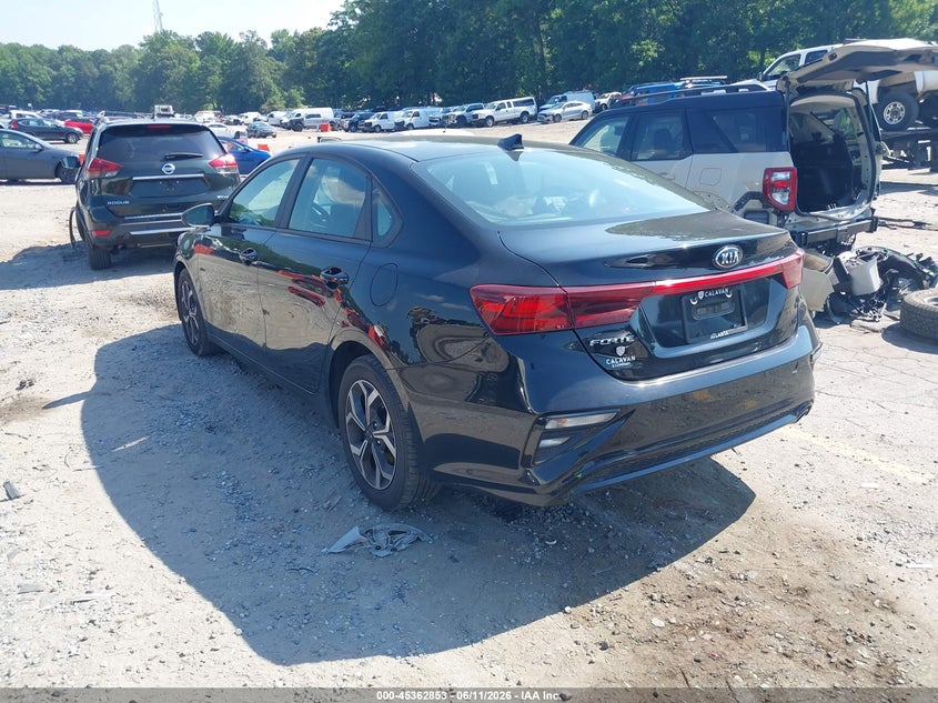 2020 KIA FORTE auction photo 3