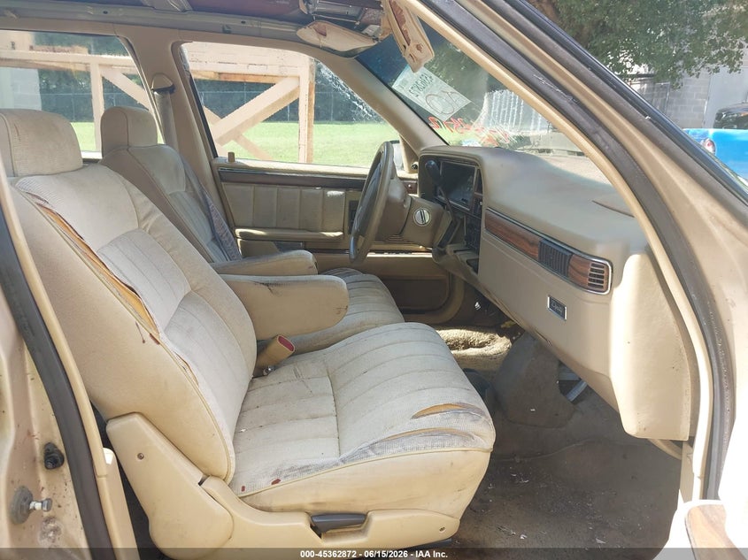 1991 DODGE DYNASTY SEDAN 3.3L V6 FI OHV F