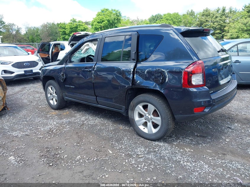 Vin: 1c4njcbb8ed624082, lot: 45860859, jeep compass sport 20143