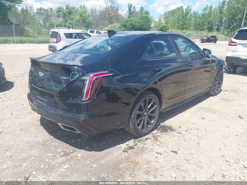 Vin: 1g6dg5rk0r0124929, lot: 45860863, cadillac ct4 sport 20244