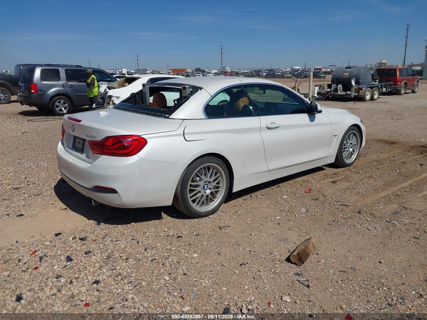 Vin: wba4z5c58kee17223, lot: 45860867, bmw 440i 20194