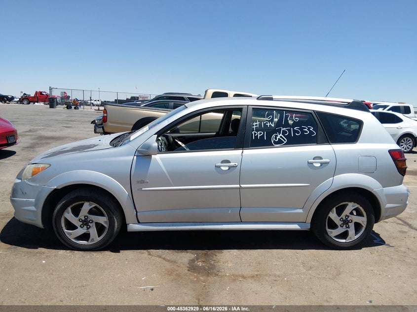 2006 Pontiac Vibe VIN: 5Y2SL65806Z459079 Lot: 45362929