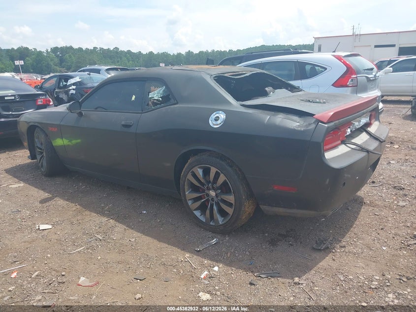Vin: 2c3cdydj8dh704889, lot: 45860893, dodge challenger srt8 core 20133