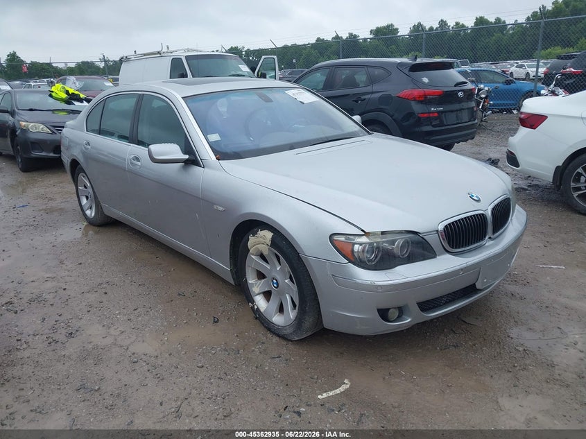 2008 BMW 750Li VIN: WBAHN83548DT81556 Lot: 45362935