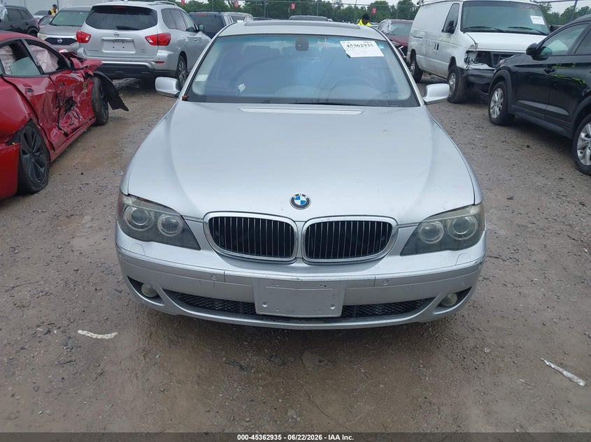 2008 BMW 750Li VIN: WBAHN83548DT81556 Lot: 45362935