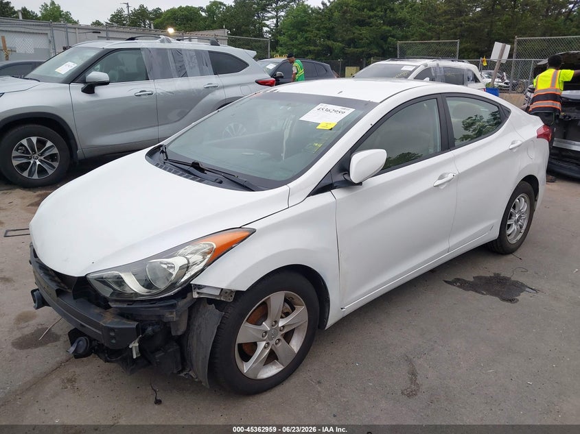 2012 Hyundai Elantra Gls 5NPDH4AE9CH070163 photo 1